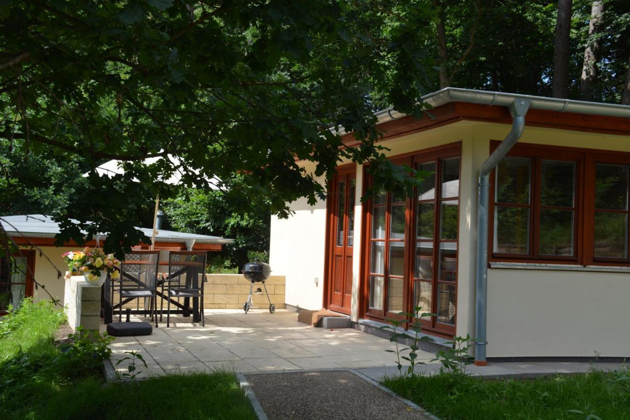 Bungalows Am Waldessaum Bei Hohenzieritz Kültér fotó