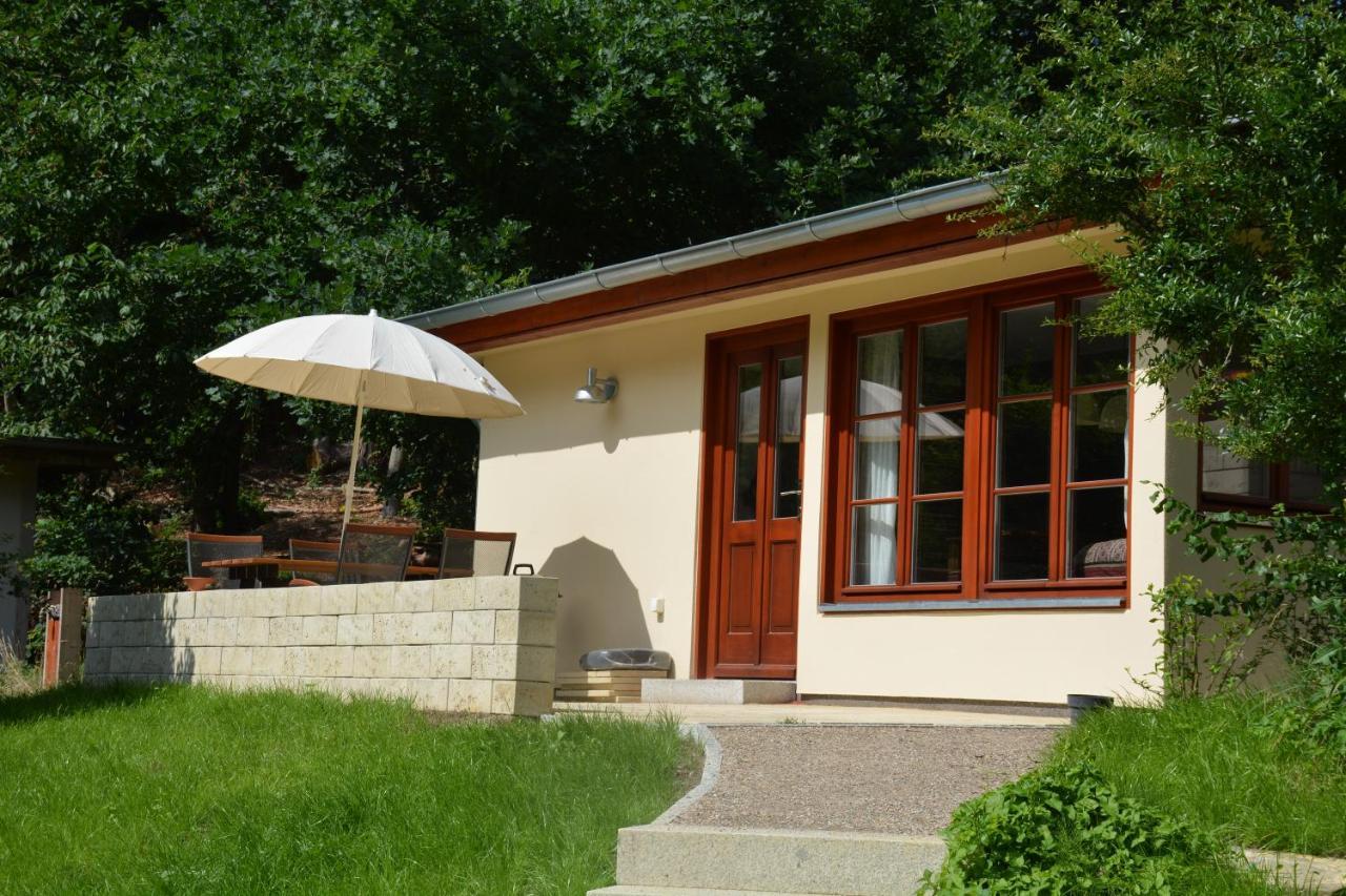 Bungalows Am Waldessaum Bei Hohenzieritz Kültér fotó